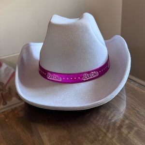 Barbie Movie Western Barbie Cowboy Hat
Women's One Size White/Gray/Sparkle NWT